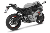 CF MOTO 675 SR-R 2024 - 2026 Full Exhaust System Collector Silencer Titanium HP8 + dB killer