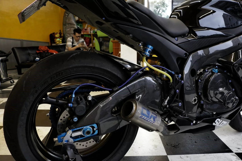SUZUKI GSX-R 600-750 2006-2010 Carbon Fiber Frame Covers