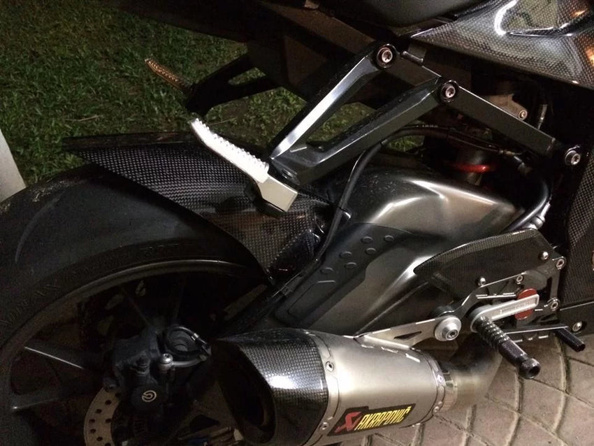 BMW S 1000RR 2009-2018 Carbon Fiber Rear Hugger with Chain Cover ABS