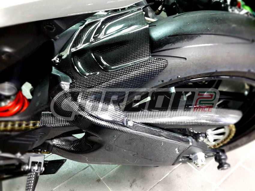 Kawasaki ZX-6R 2009-2024 Carbon Fiber Chain Cover