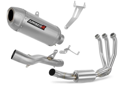 CF MOTO 675 SR-R 2024 - 2026 Full Exhaust System Collector Silencer S6 + dB killer