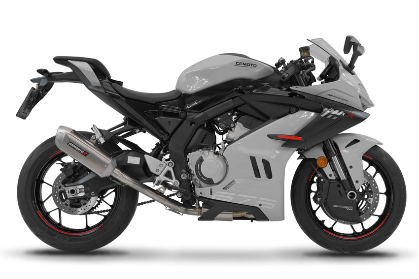 CF MOTO 675 SR-R 2024 - 2026 Full Exhaust System Collector Silencer S6 + dB killer