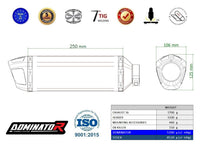 CF MOTO 675 SR-R 2024 - 2026 Full Exhaust System Collector Silencer S6 + dB killer