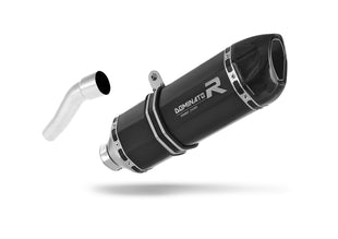 Aprilia RS 125 1999 - 2005 Exhaust Silencer Muffler HP1 BLACK + dB killer medium