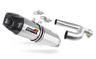 Aprilia SL 750 Shiver 2007 - 2016 Exhaust Silencer Muffler HP1 + dB killer medium