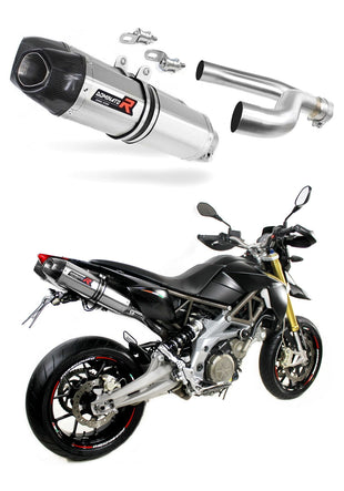 Aprilia SMV DORSODURO 750 2008 - 2016 Exhaust Silencer Muffler HP1 + dB killer medium