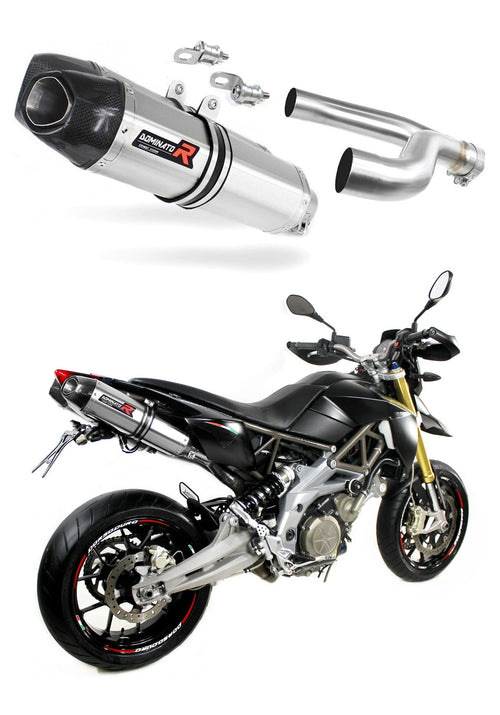 Aprilia SMV DORSODURO 750 2008 - 2016 Exhaust Silencer Muffler HP1 + dB killer medium