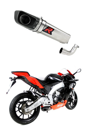 Aprilia RS4 125 ABS 2012 - 2017 Exhaust Silencer Muffler HP4 + dB killer medium