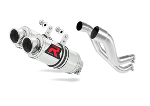 Aprilia Pegaso 650 Strada 2005 - 2006 Exhaust Silencer Muffler GP1 + dB killer medium