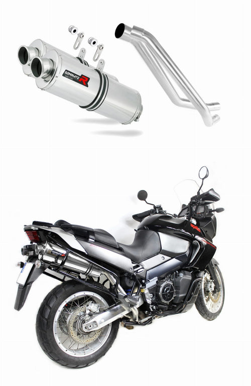 Aprilia ETV 1000 Caponord 2005 - 2007 Exhaust Silencer Muffler OV + dB killer medium