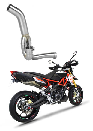Aprilia DORSODURO 900 Exhaust Cat Eliminator DECAT 2017 - 2020