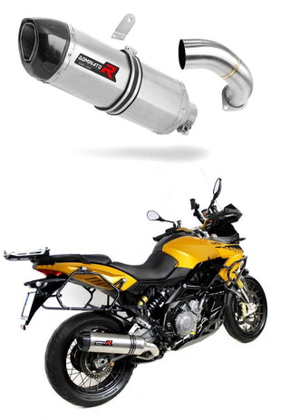 Aprilia ETV 1200 Caponord 2013 - 2016 Exhaust Silencer Muffler HP1 + dB killer medium
