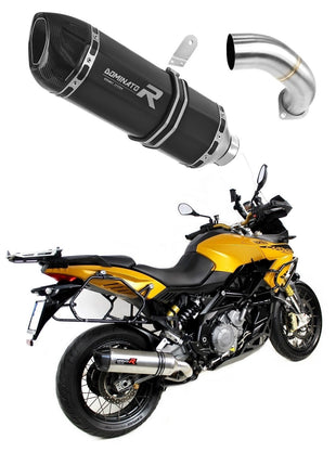 Aprilia ETV 1200 Caponord 2013 - 2016 Exhaust Silencer Muffler HP1 BLACK + dB killer medium