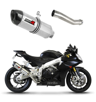 Aprilia RSV 4 R APRC Factory 2011 - 2015 Exhaust Silencer Muffler HP1 + dB killer medium