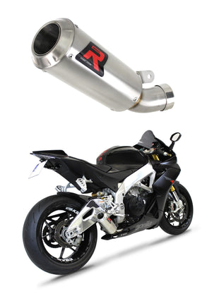 Aprilia RSV 4 R APRC Factory 2011 - 2015 Low Level Exhaust Silencer Muffler GP + dB killer medium