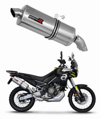 Aprilia Tuareg 660 2021 - 2023 Exhaust Silencer Muffler P7 + dB killer medium 20 m.