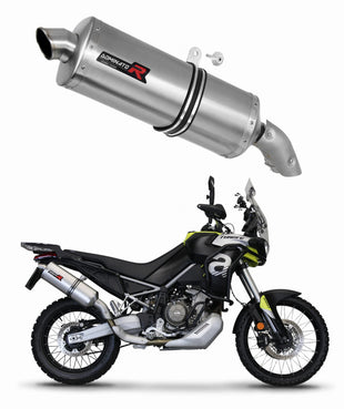 Aprilia Tuareg 660 2021 - 2023 Exhaust Silencer Muffler P7 + dB killer medium