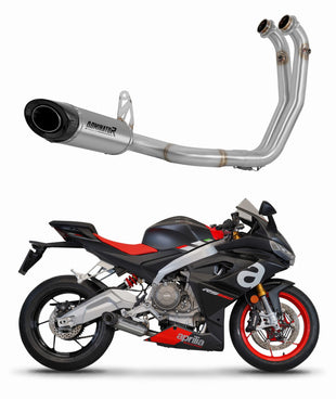Aprilia RS 660 2020 - 2024 Full Exhaust System Silencer Titanium HP8 + dB killer medium