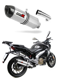 Bajaj Dominar 400 2016 - 2018 Exhaust Silencer Muffler HP1 + dB killer medium 20 m.