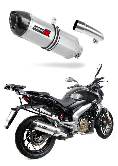 Bajaj Dominar 400 2016 - 2018 Exhaust Silencer Muffler HP1 + dB killer medium