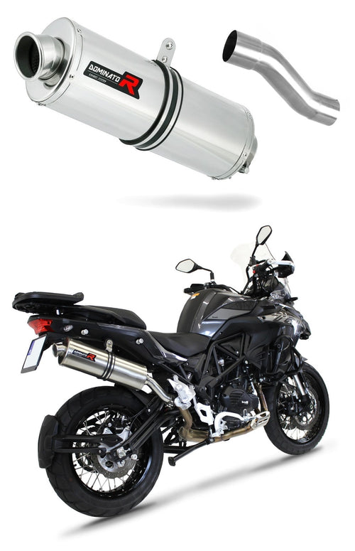 Benelli TRK 502 X 2018 - 2021 Exhaust Silencer Muffler OV + dB killer medium
