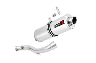 BMW R850R - 2003 Exhaust Silencer Muffler OV + dB killer medium