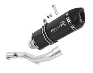 BMW R850R - 2003 Exhaust Silencer Muffler HP1 BLACK + dB killer medium
