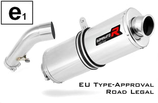 R1200ST EU Approved Exhaust Silencer OVAL 2004 - 2009