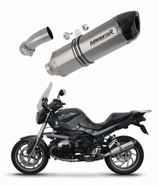 BMW R1200R 2010 - 2014 Exhaust Silencer Muffler Titanium HP1 + dB killer medium