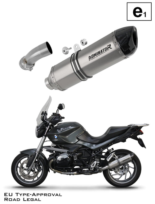 BMW R1200R 2010 - 2014 EU Approved Exhaust Silencer Titanium HP1