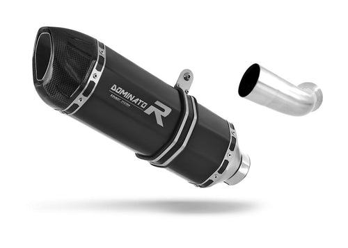 BMW K1200S Exhaust Silencer Muffler HP1 BLACK + dB killer medium