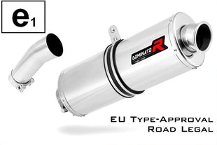 F800GT EU Approved Exhaust Silencer OVAL 2012 - 2019