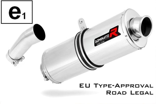 F800GT EU Approved Exhaust Silencer OVAL 2012 - 2019