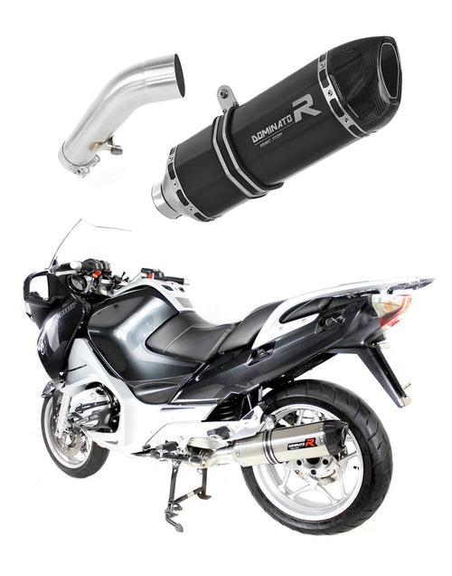 BMW R1200RT 2004 - 2009 Exhaust Silencer Muffler HP1 BLACK + dB killer medium