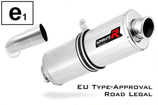 F800ST EU Approved Exhaust Silencer OVAL 2006 - 2012