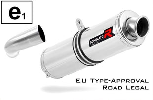 F800ST EU Approved Exhaust Silencer ROUND 2006 - 2012