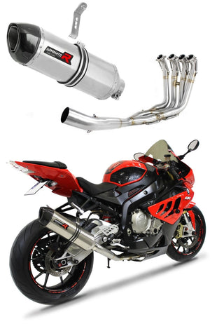 BMW S1000RR 2012 - 2014 Full Exhaust System Collector Silencer HP1 + dB killer medium