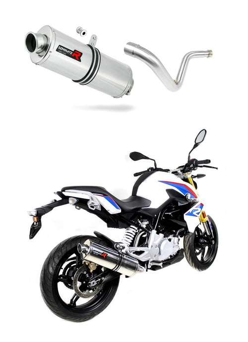 BMW G310R 2016 - 2022 Exhaust Silencer Muffler OV + dB killer medium