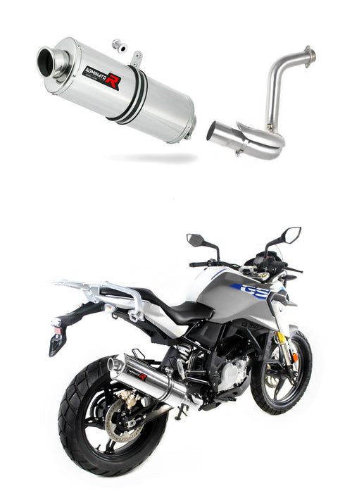 BMW G310GS 2016 - 2024 Exhaust Silencer Muffler OV + dB killer medium