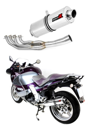 BMW K1200RS 1997 - 2000 Full Exhaust System Collector Silencer OV + dB killer medium
