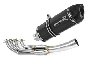 BMW K1200GT 2003 - 2005 Full Exhaust System Collector Silencer HP1 BLACK + dB killer medium