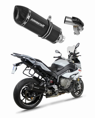 BMW S1000XR 2015 - 2019 Exhaust Silencer Muffler HP1 BLACK + dB killer medium