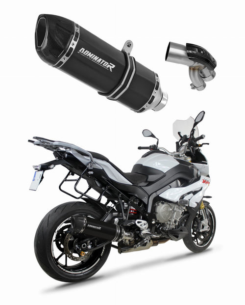 BMW S1000XR 2015 - 2019 Exhaust Silencer Muffler HP1 BLACK + dB killer medium