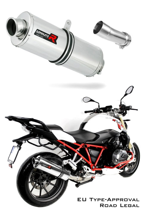 R1200R EU Approved Exhaust Silencer OVAL 2015 - 2018