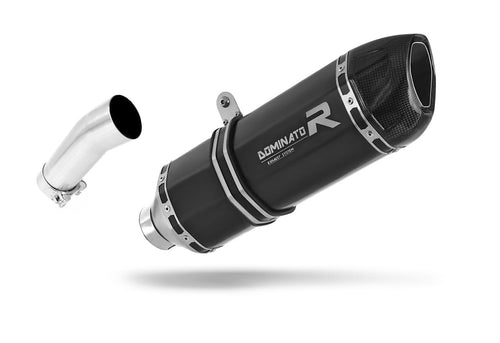 BMW F800GS Adventure 2008 - 2017 Exhaust Silencer Muffler HP1 BLACK + dB killer medium