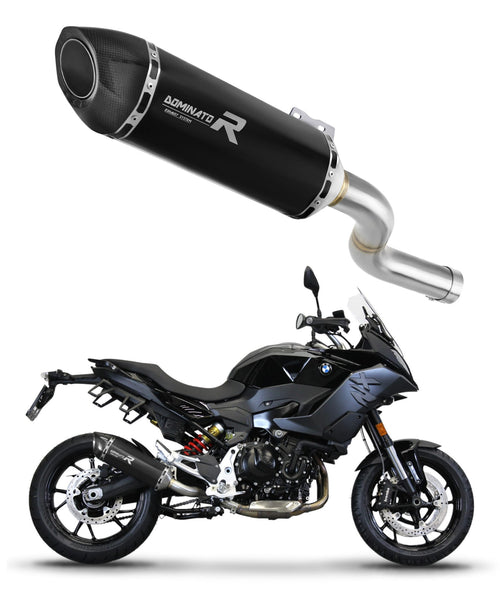 BMW F900R 2020 - 2024 Exhaust Silencer Muffler HP5 BLACK + dB killer medium
