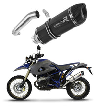 BMW HP2 Enduro 2004 - 2007 Exhaust Silencer Muffler HP1 BLACK + dB killer medium 20 m.