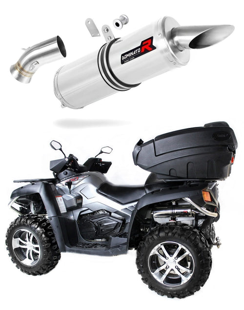 Cf moto X8 Terralander 800 V Twin 2012 - 2016 Exhaust Silencer Muffler ST + dB killer medium