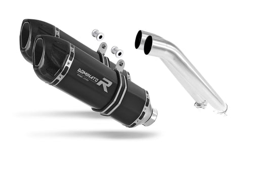 Cagiva V RAPTOR 1000 Exhaust Silencer Muffler HP1 BLACK + dB killer medium