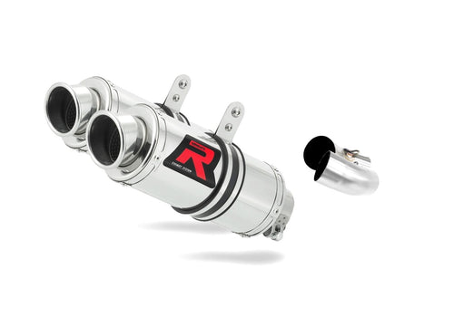 Ducati MONSTER 696 2008 - 2014 Exhaust Silencer Muffler GP1 + dB killer medium